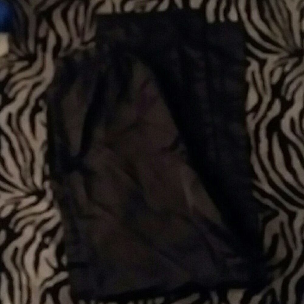 Black Silk Pajama Pants